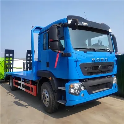 Camion de remorcare plat